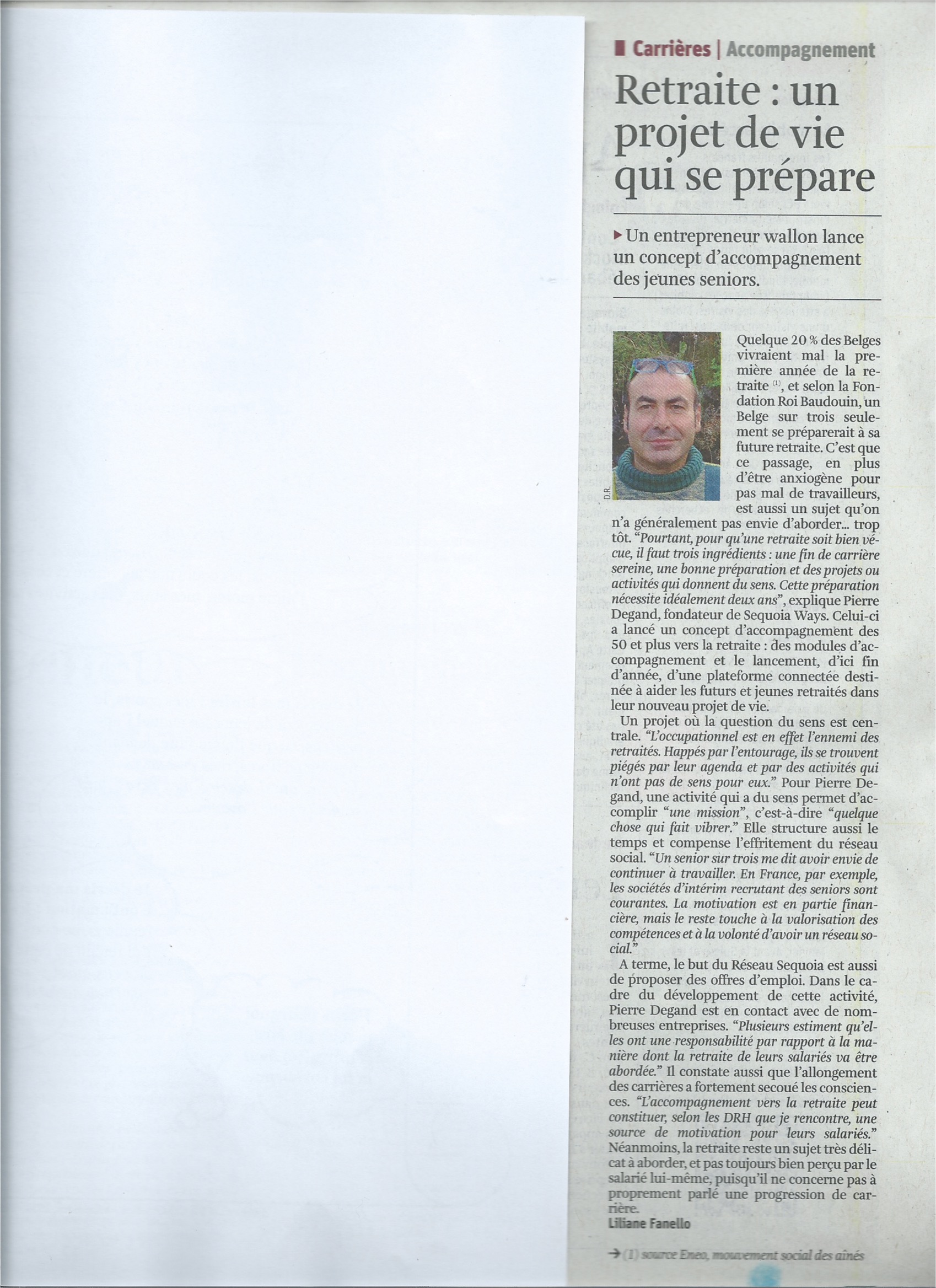 Sequoia Ways La Libre Entreprise 17 octobre 2015