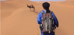 Réseau Sequoia trekking dans le désert marocain